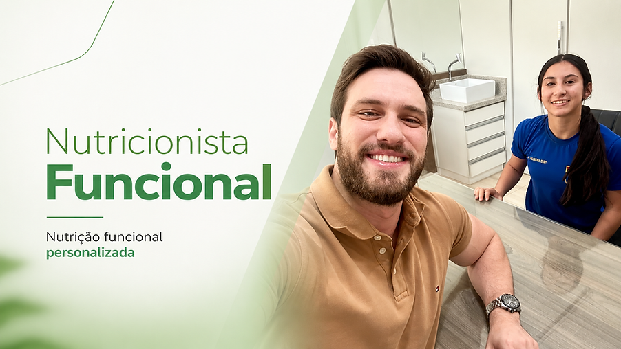 Nutricionista funcional com plano personalizado